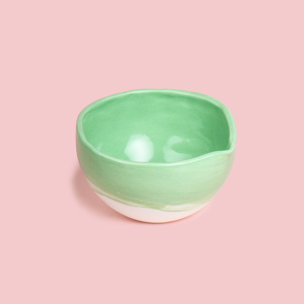 Handmade matcha bowl