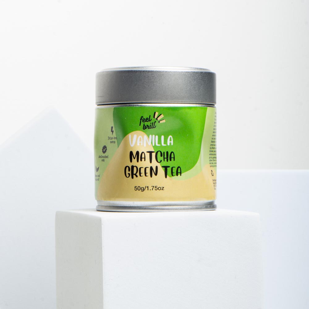 Matcha žalioji arbata su vanile - unikali