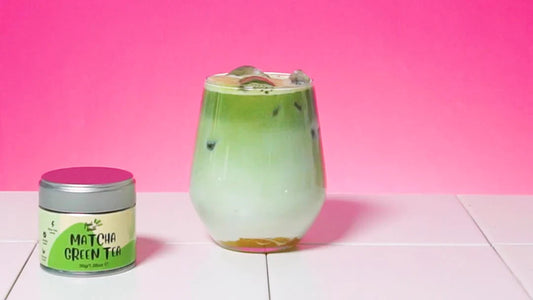 Šaltoji matcha latte - kaip pasigaminti