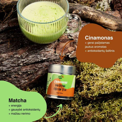 Spicy matcha set