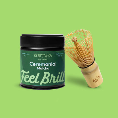Ceremoninė matcha su šluotele