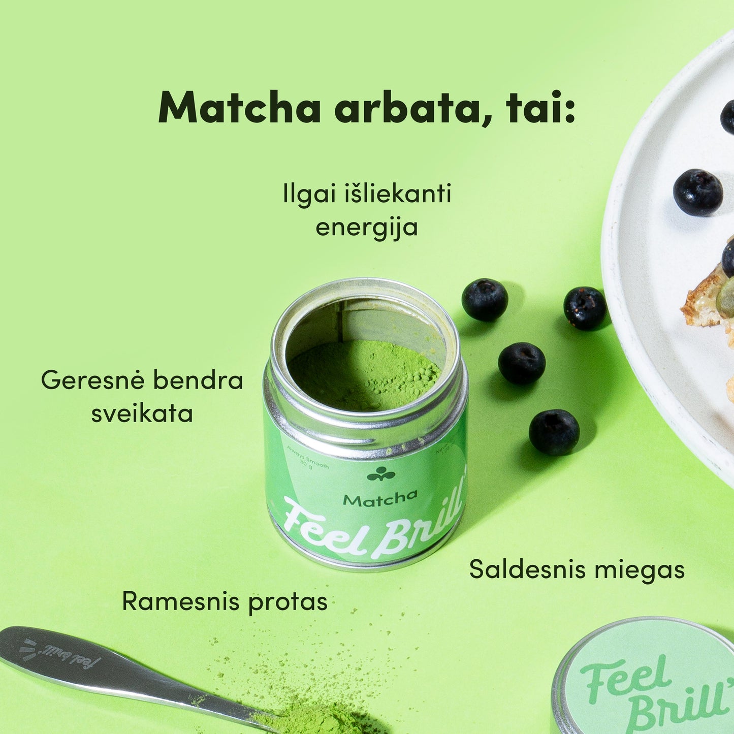 Zelený čaj Matcha
