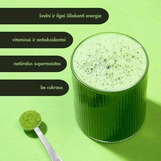 Matcha with Lion's Mane