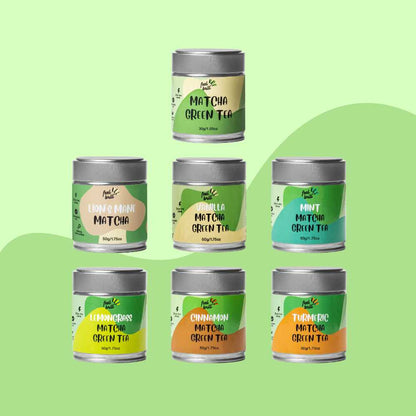 A collection of all matcha flavors - Uji