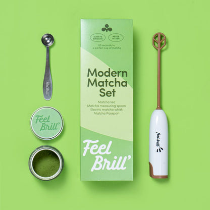 Moodne matcha teekomplekt